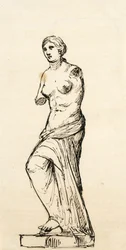 Sketch of Cast of Venus de Milo
